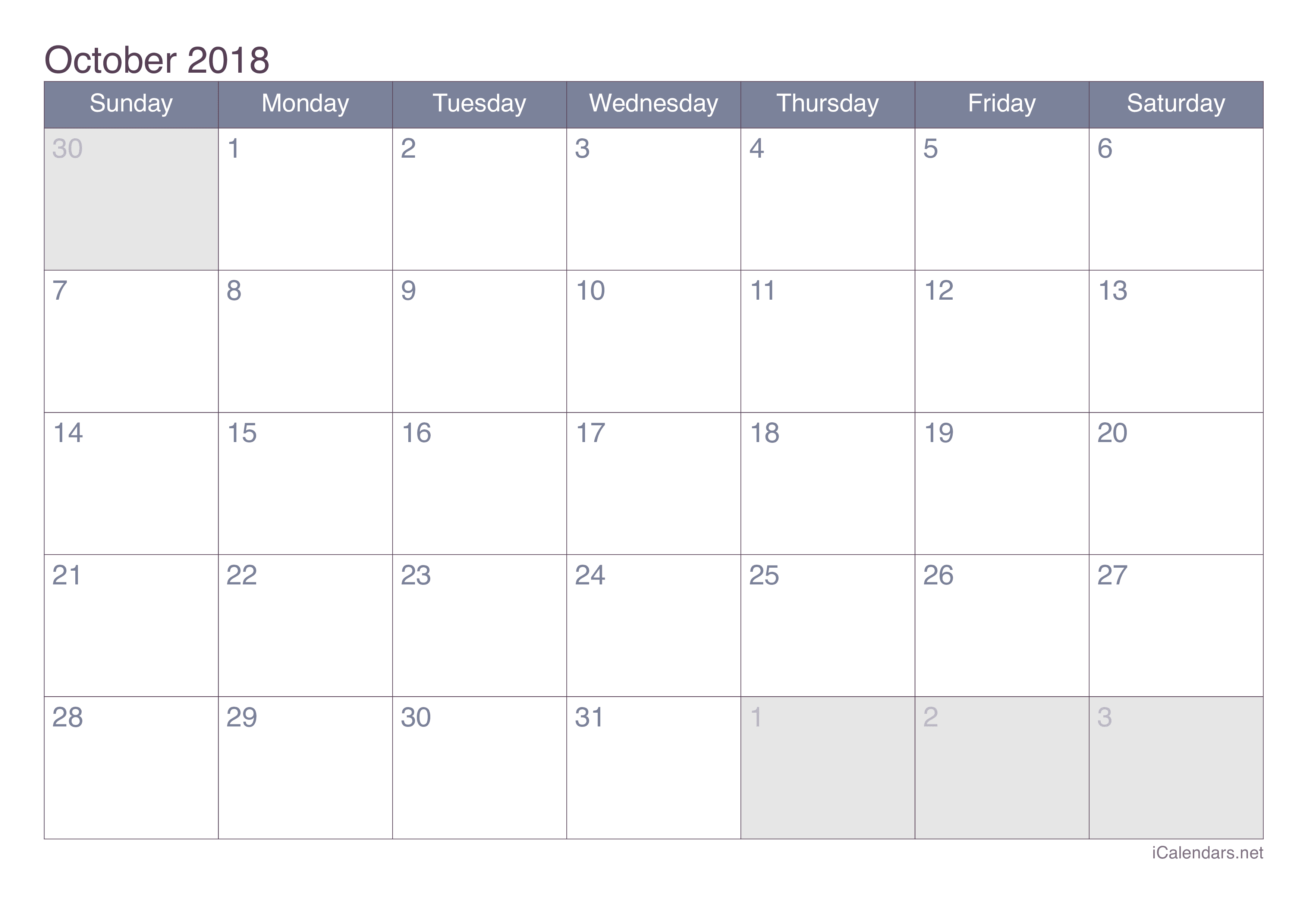 october-2018-printable-calendar-icalendars