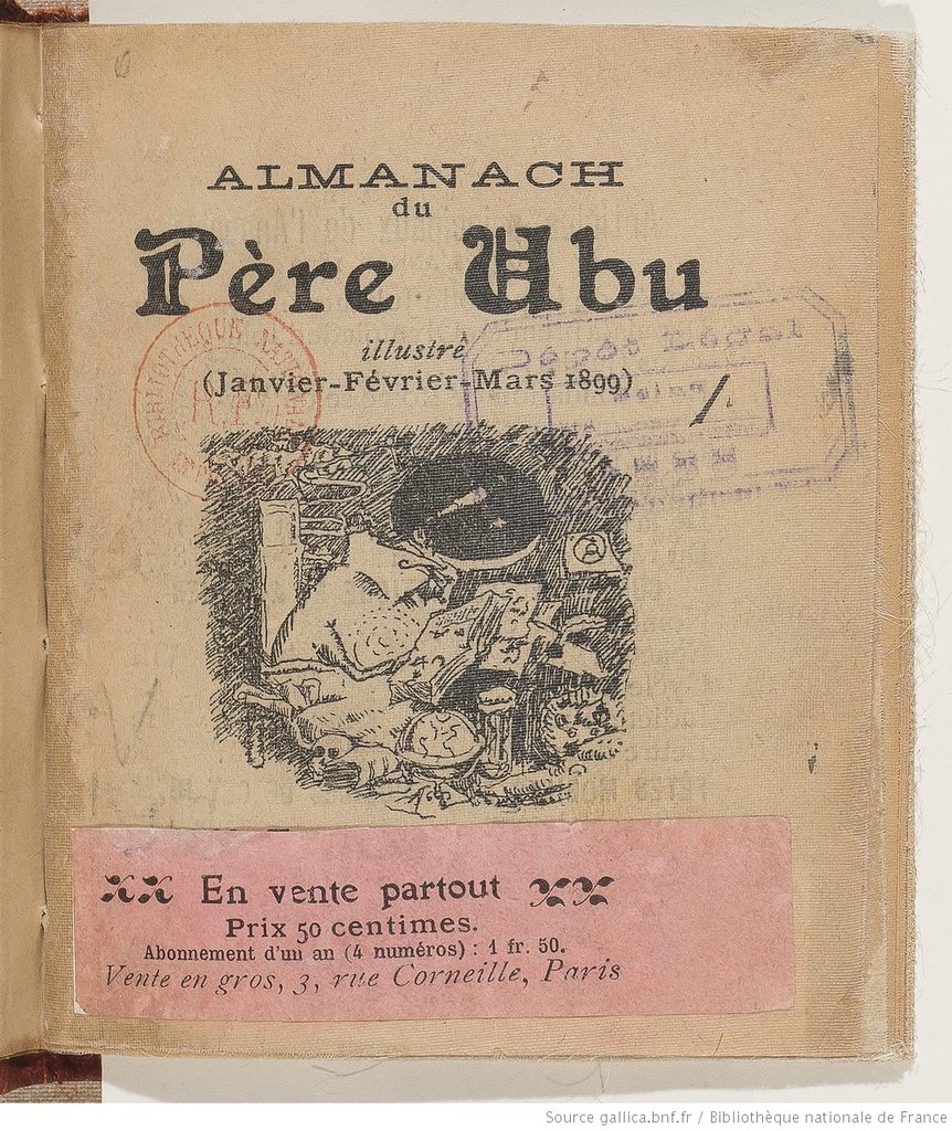 Front page of the illustrated almanac of 1899