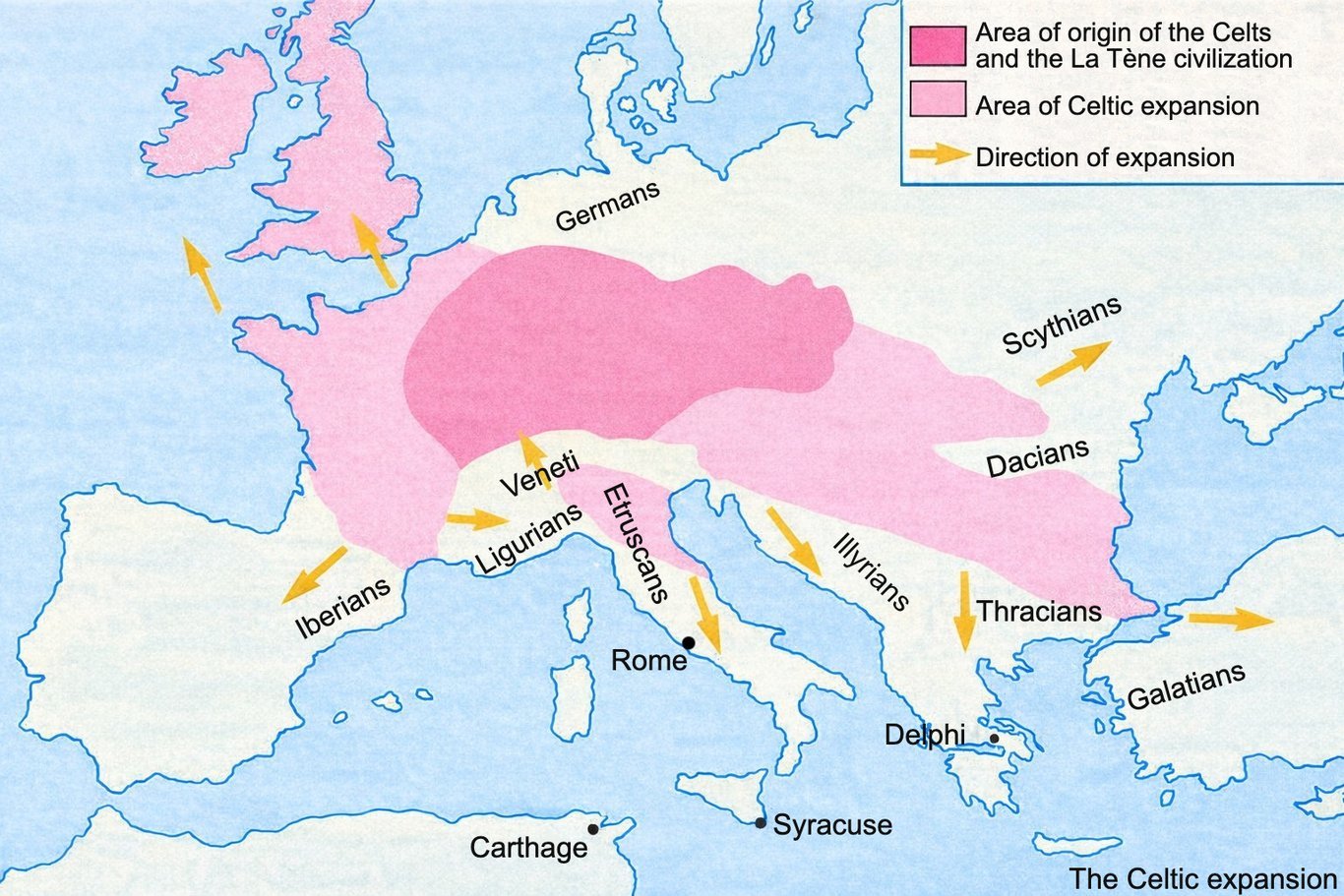 At the beginning of the 2nd century BC, the Romans conquered the province of Narbonensis, and we can draw a detailed map of Gaul before Caesar invaded it.