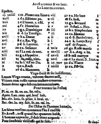 Gregorian computus in the 16??