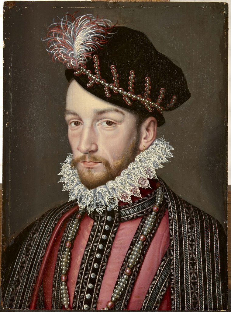 Charles IX, King of France (1550-1574), after François Clouet, known as Janet
