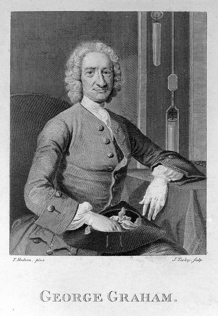 Portrait of George Graham, by J. Tookey Wellcome