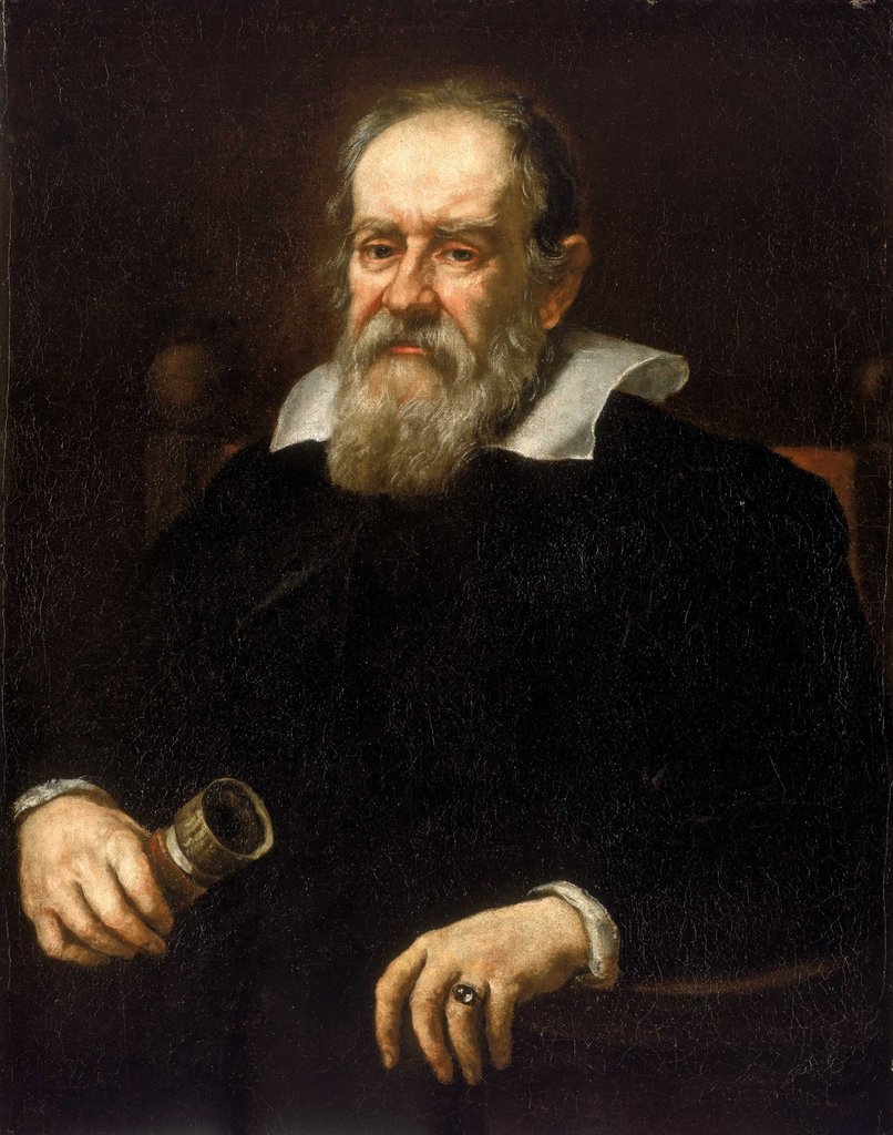 Portrait of Galileo Galilei by Justus Sustermans, between 1636 and 1640