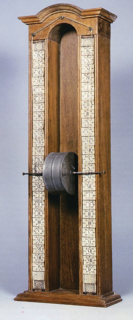 Drum water clock, 18th century, Besançon Museum