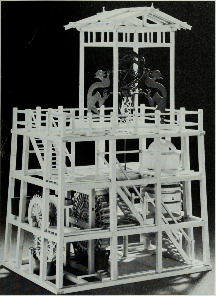 Photo of the model made by the British Museum in 1965, from the book The Genius of China: 3,000 Years of Science, Discovery, and Invention, by Robert Temple