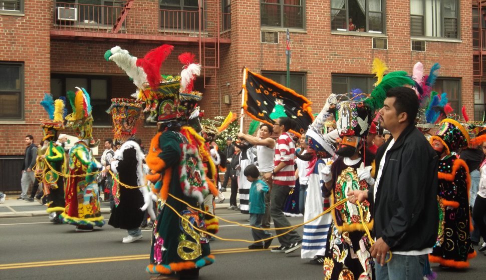 Cinco de Mayo Parade 2012 on Central Park West, NYC