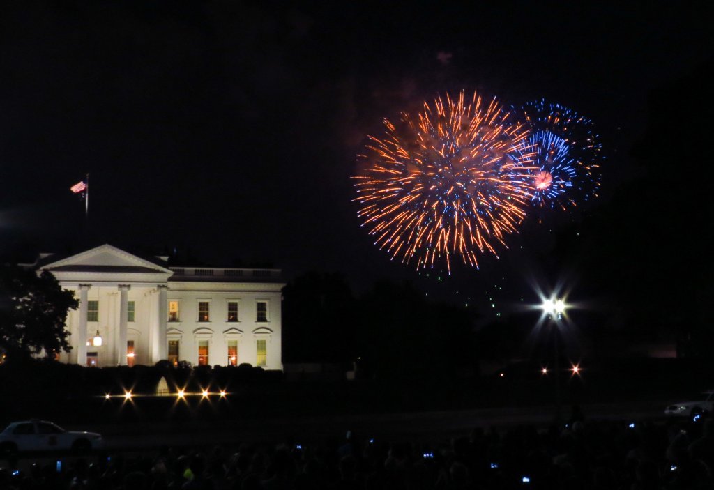 4th of July Fireworks in Washington DC