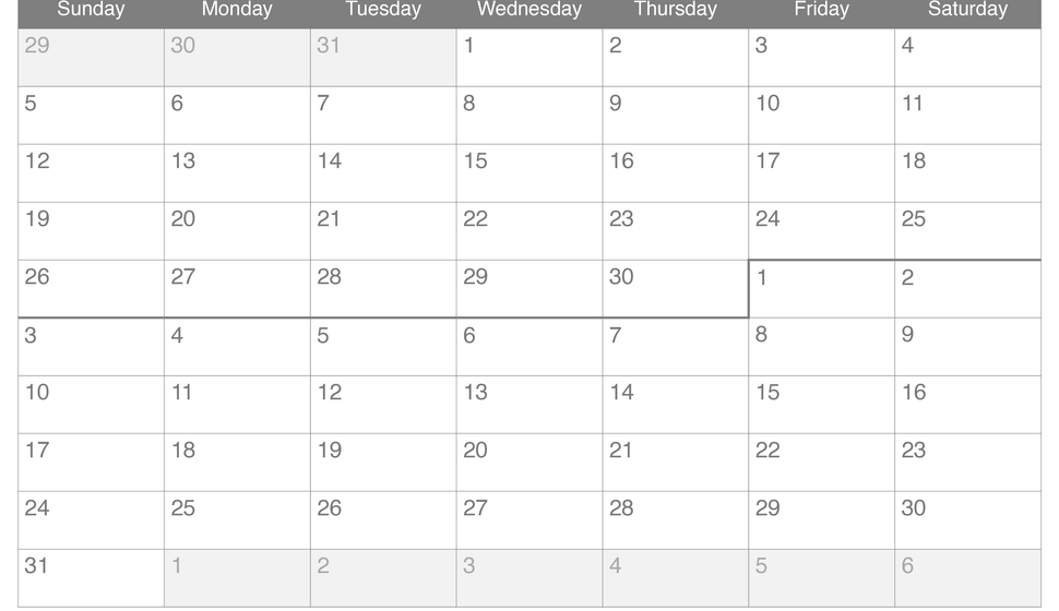 2026 April May Calendar