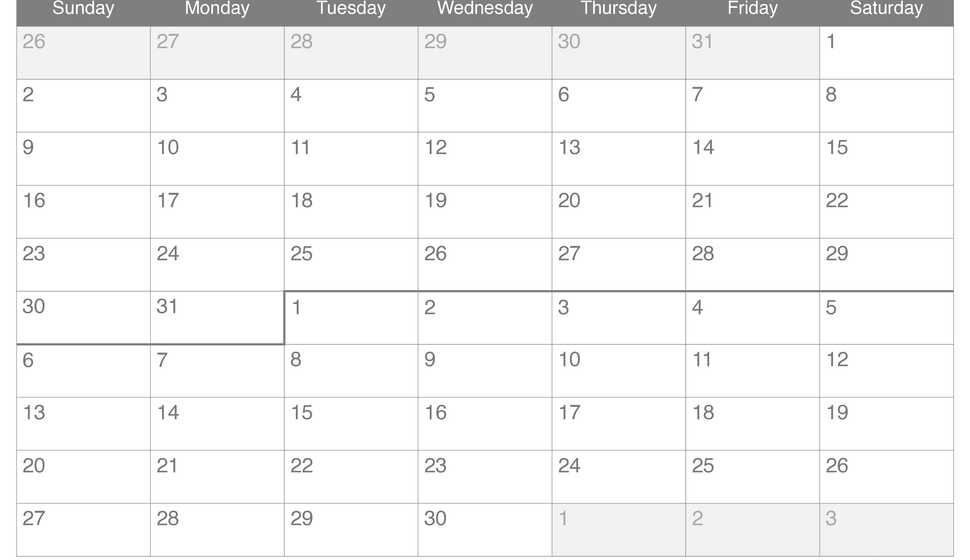 2026 August September Calendar