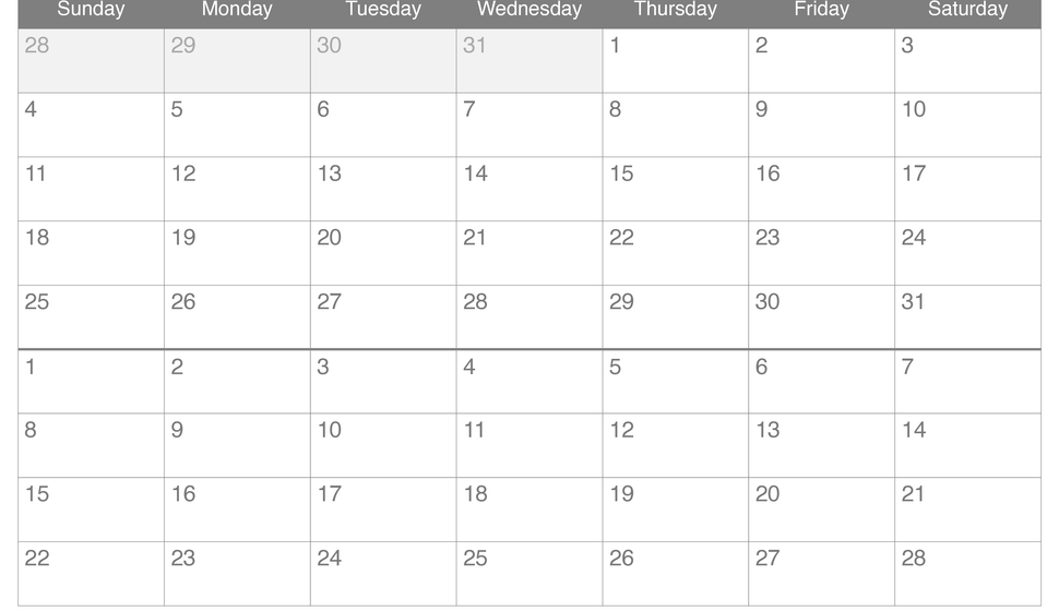 2026 January February Calendar
