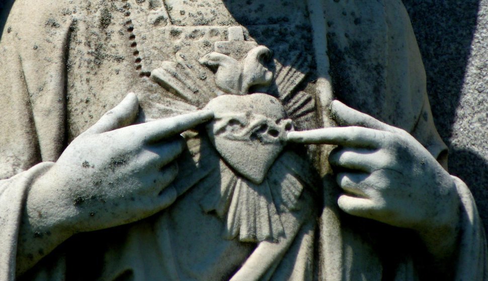 Sacred Heart of Jesus, St Thomas Cemetery, MA