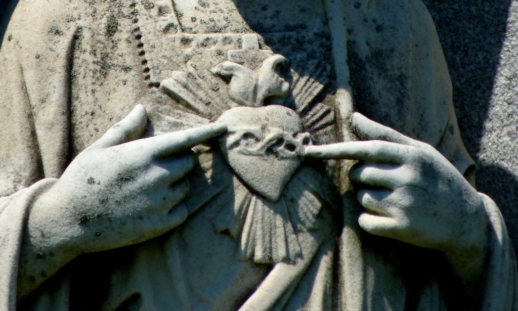 Sacred Heart of Jesus, St Thomas Cemetery, MA